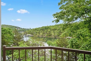 Lounge the day away with serene water views on the balcony