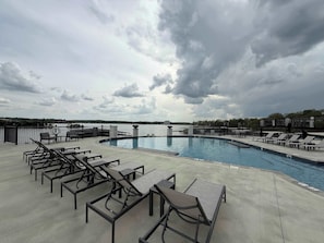 Take advantage of the complex amenities