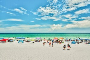 Walk out to beach