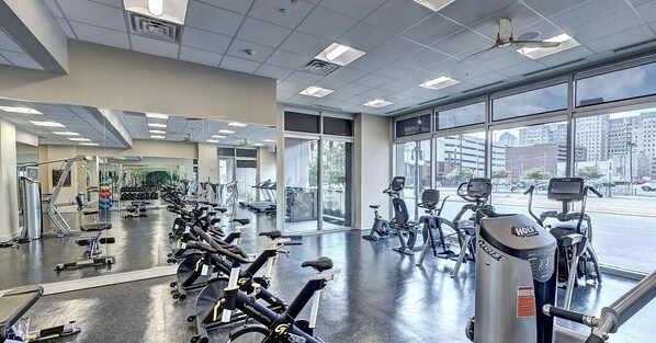 Fitnessbereich