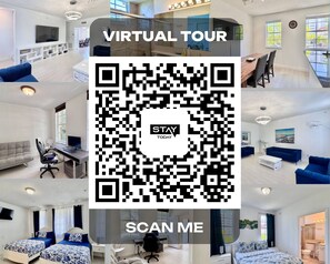 Scan the QR code to take a virtual tour of the property!