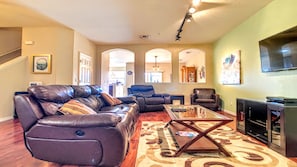 Our living Area - a perfect spot to relax after a long day