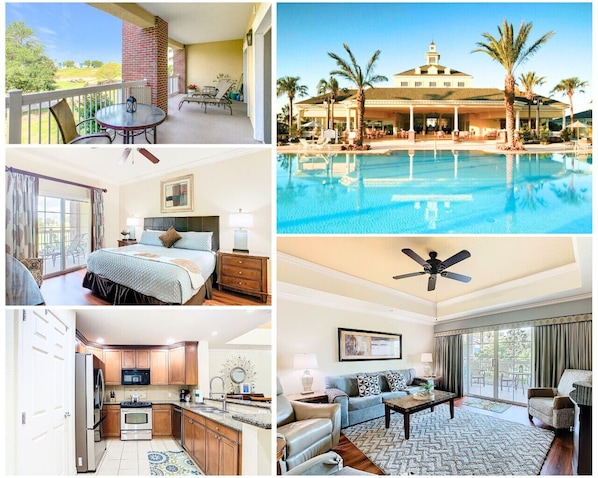 Welcome to our Stunning Sunset View Condo in Reunion Resort