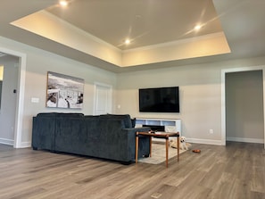 Living room with sofa bed