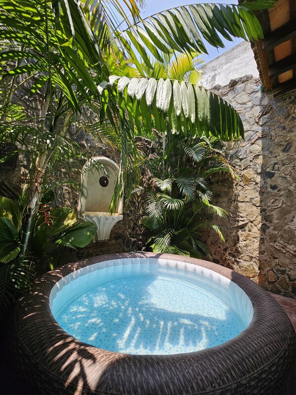 Bubbelpool utomhus