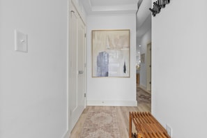 Entry Foyer w/shoe storage bench