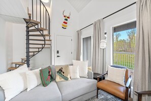 Relax on the couch and enjoy the views | Main Level