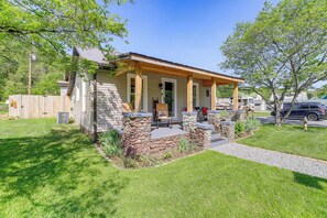 Cottage Exterior | Wraparound Deck | Fire Pit | Gazebo