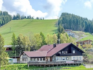 Maison, Chalet, Domicile, Zone Rurale, Station De Montagne, Village, Mélèze, Porche, Vallée, Biens