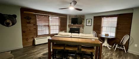 Living Room with ample seating for dining or reclining