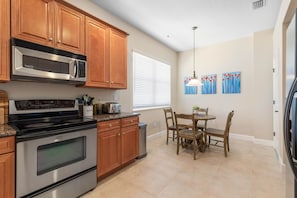 Large Kitchen with eat-in dining