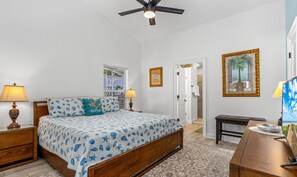 Master Bedroom with King Bed and Ensuite Bathroom