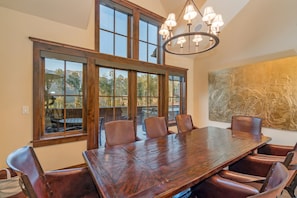 12 Trails Edge - Unit 5 - By Curate Telluride- dining room views