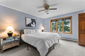Bedroom 1 with king bed