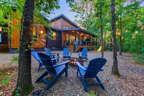 Gather around the fire pit for an evening of s'mores and stories under the stars.