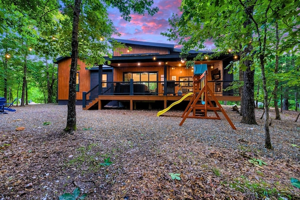 Welcome to your perfect woodland retreat, blending modern design with the tranquility of nature.