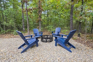 Gather around the fire pit for an evening of s'mores and stories under the stars.