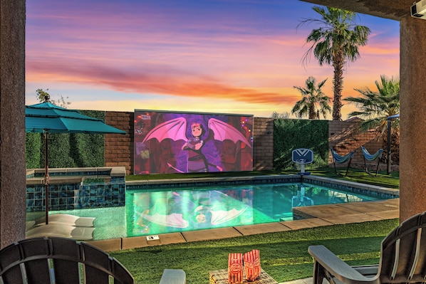 Kids will love the pool, movie nights & open space to play, while parents unwind