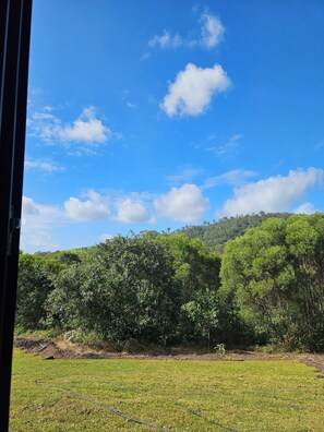 Vue depuis l’hébergement