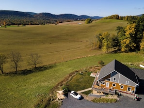 Aerial View of the Farmland