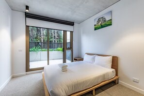 Bedroom with a view, direct access to the balcony