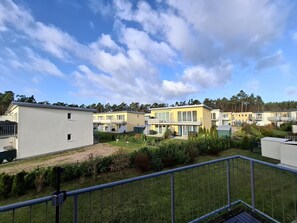 Blick vom Balkon