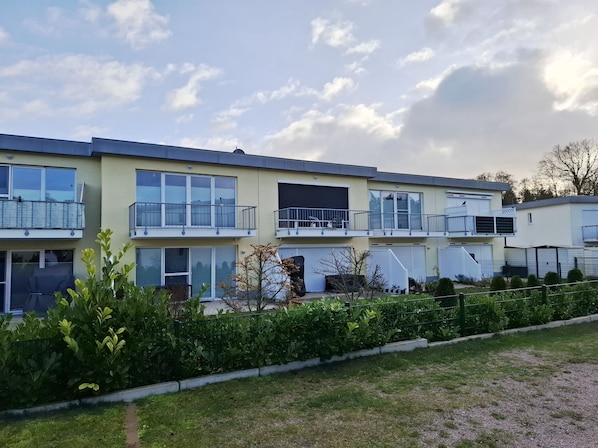 Blick aufs Haus