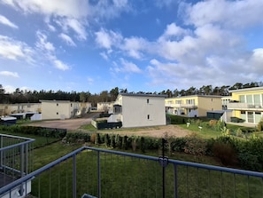 Blick aufs Haus