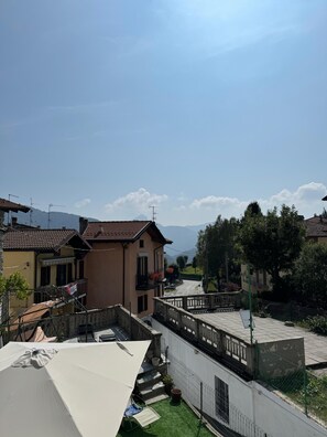 Blick von der Unterkunft