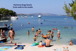 Nearby beach