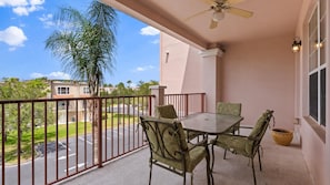 Furnished outdoor patio