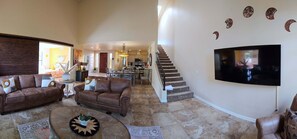 Enjoy the open floorplan