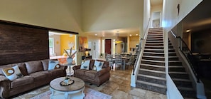 Living area with Smart TV