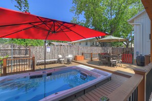 Swim spa for relaxing