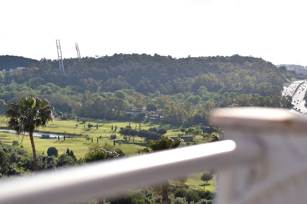Vue depuis l’hébergement