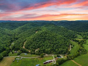 Moonlight Ridges is tucked in the trees located just minutes from the Red River Gorge
