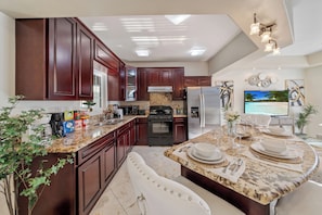 Modern kitchen with spacious island—great for cooking and gathering
