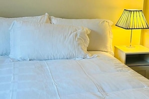 King size bed and chest