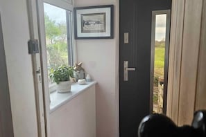 Bright and inviting vestibule!