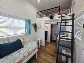 Twin size foam daybed for seating or extra sleep space!