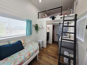 Twin size foam daybed for seating or extra sleep space!
