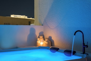 View from the second jacuzzi