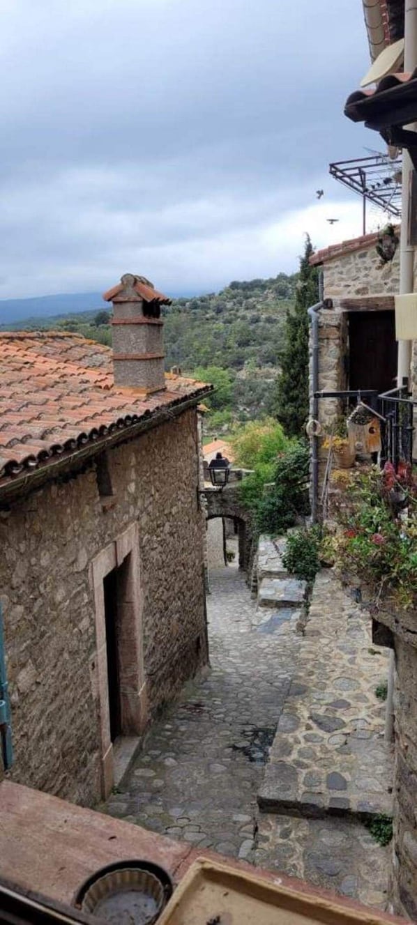 Vue depuis l’hébergement