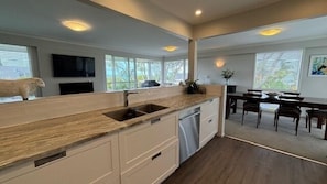 Open plan Kitchen and dining