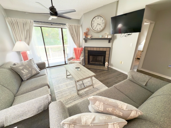 Living Room With Sofa Bed