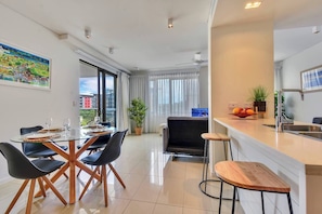 Dining, Kitchen, Loungeroom & View to Outside