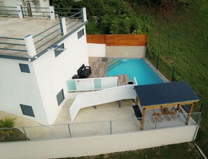 Aerial Backyard View