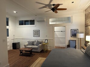 Spacious room with lots of seating