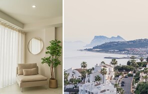 Living area & sea view
