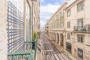 Blick von der Unterkunft